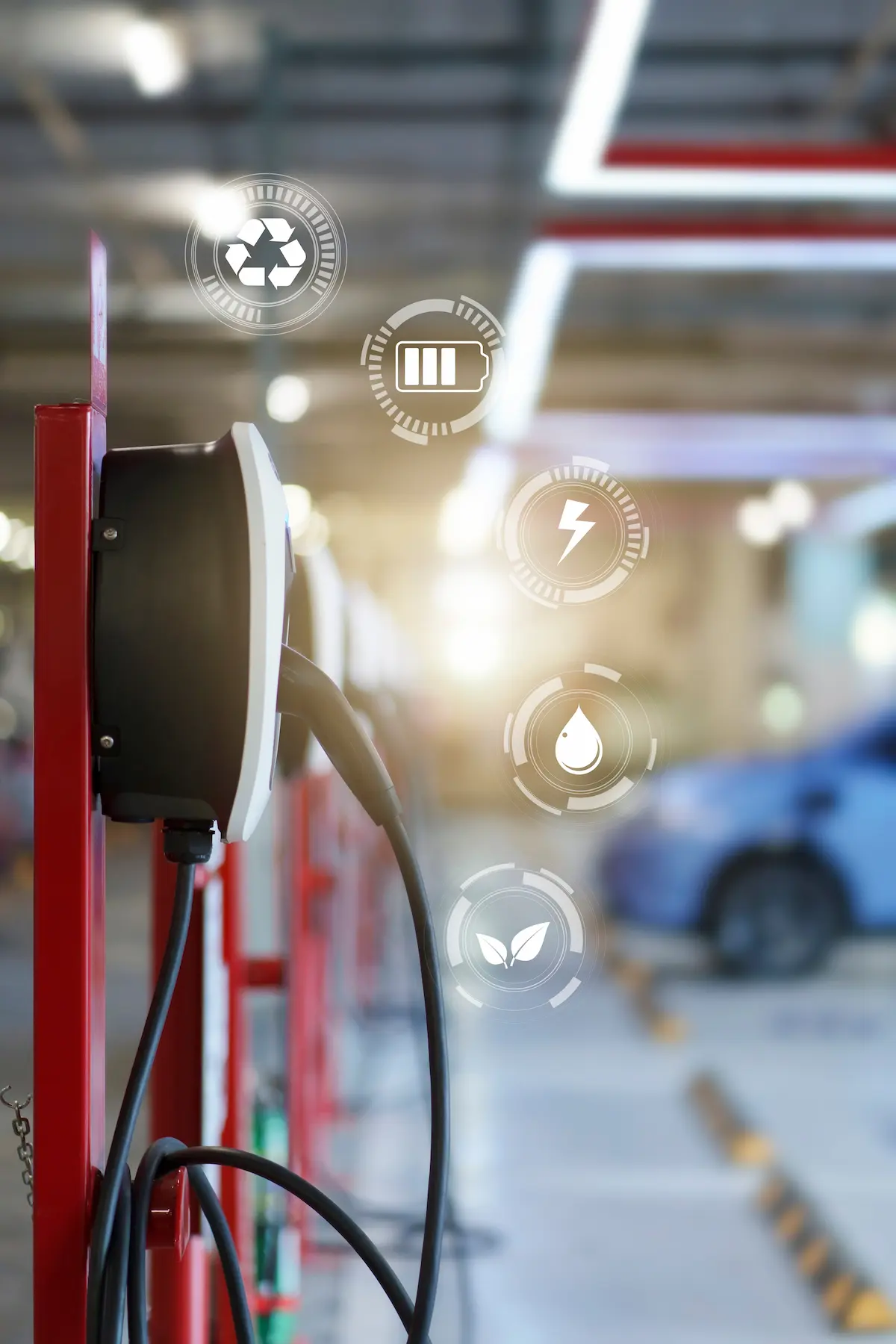 car charging station